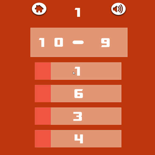 Math Game Multiple Choices